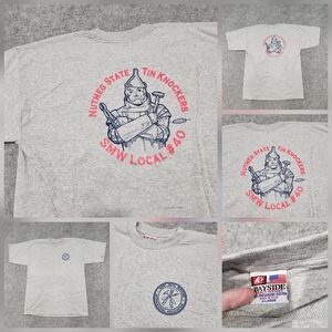 VTG GCIU Graphic Communications International Union Wizard Of Oz T Shirt Mens XL